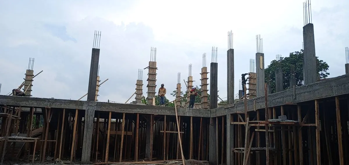 Aurum School — RC columns