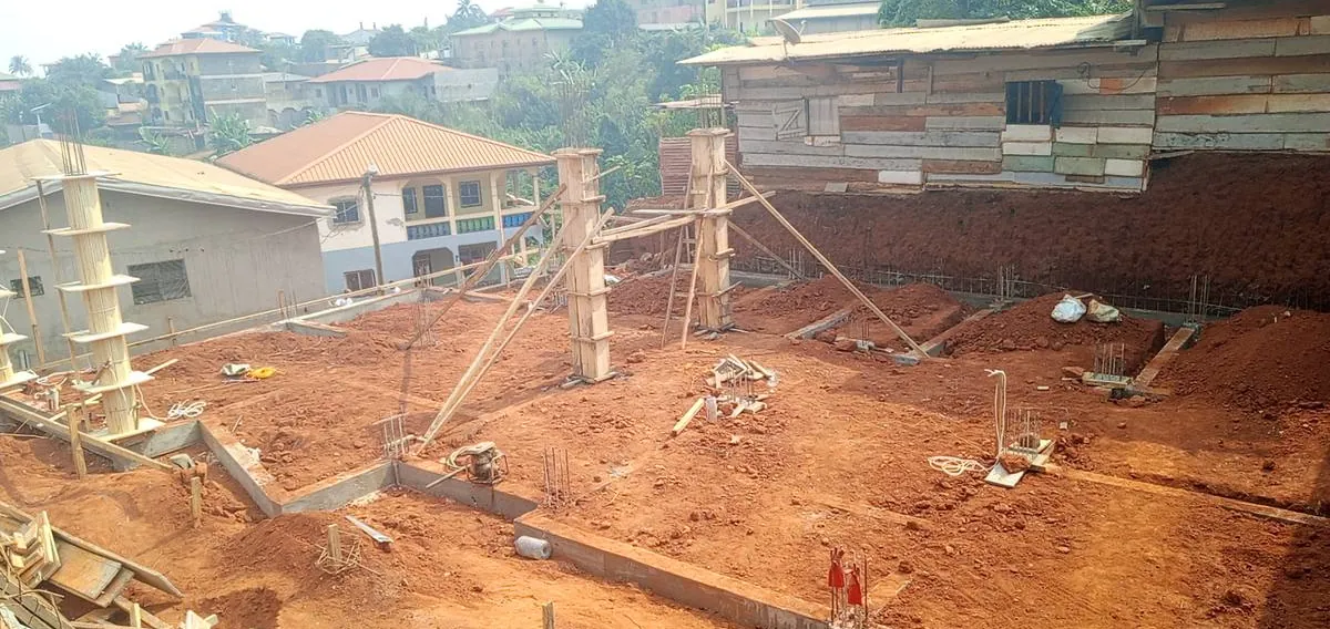 Aurum School — excavation