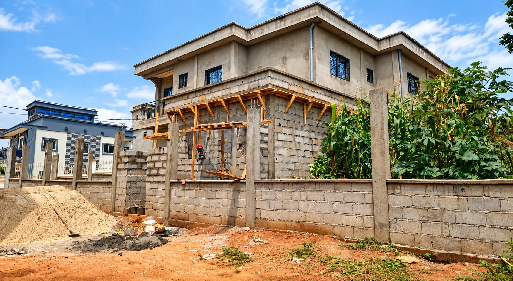 Luxury Duplex — side elevation